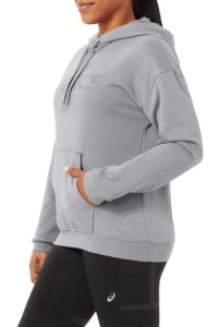 Толстовка жіноча Asics Big Asics Oth Hoodie сіра 2032A990-023 изображение 2