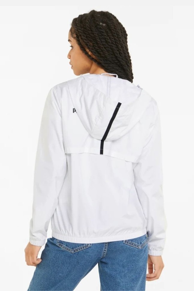 Вітрівка жіноча Puma ESS Solid Windbreaker біла 84749402 изображение 4