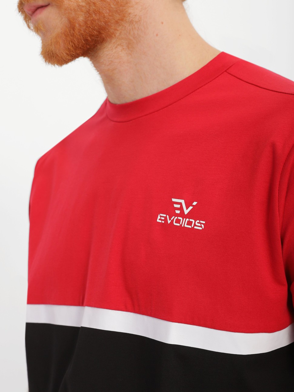 Футболка чоловіча Evoids Moncton червона 552307-650 — фото 4