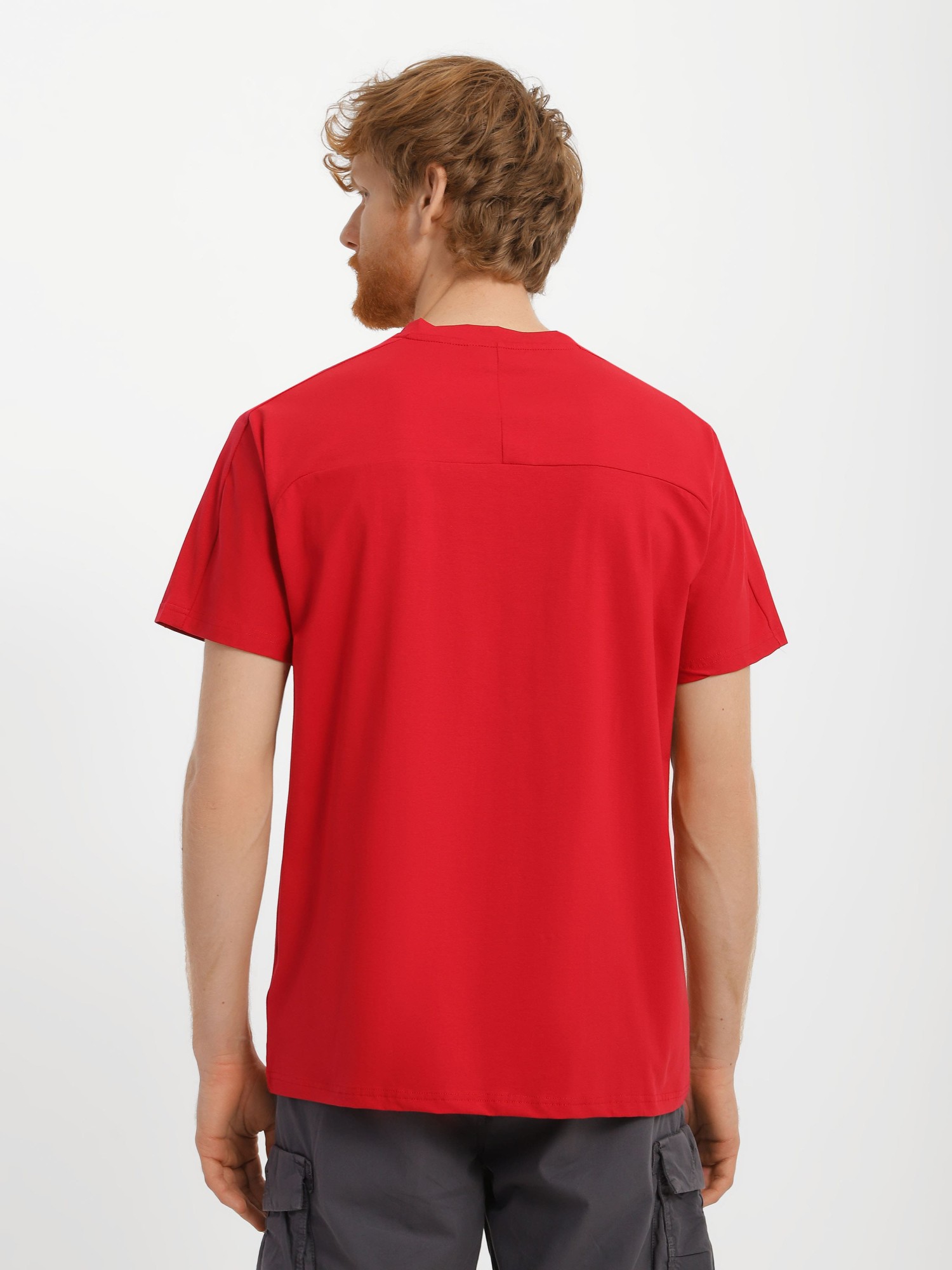 Футболка чоловіча Evoids Moncton червона 552307-650 изображение 5