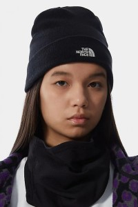 Шапка The North Face NORM BEANIE чорна NF0A5FW1JK31 изображение 5