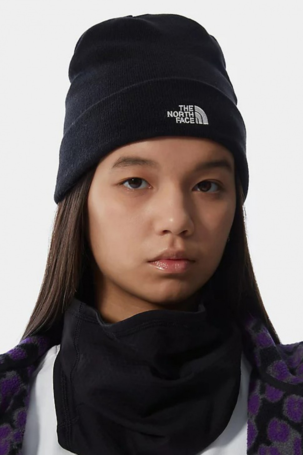 Шапка The North Face NORM BEANIE чорна NF0A5FW1JK31 — фото 5