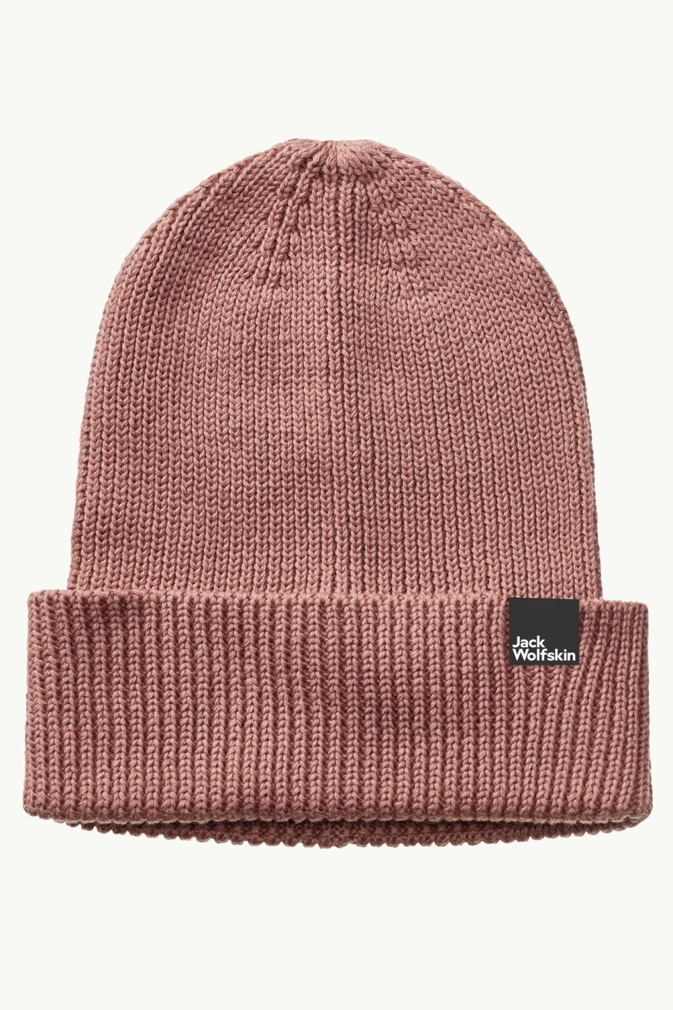 Шапка  жіноча Jack Wolfskin ESSENTIAL BEANIE рожева 1910881-3068 — фото 2