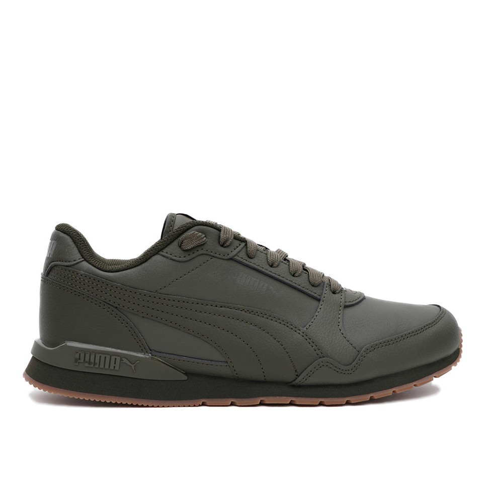 Кросівки чоловічі Puma ST Runner v3 L хакі 38485516 — фото 1
