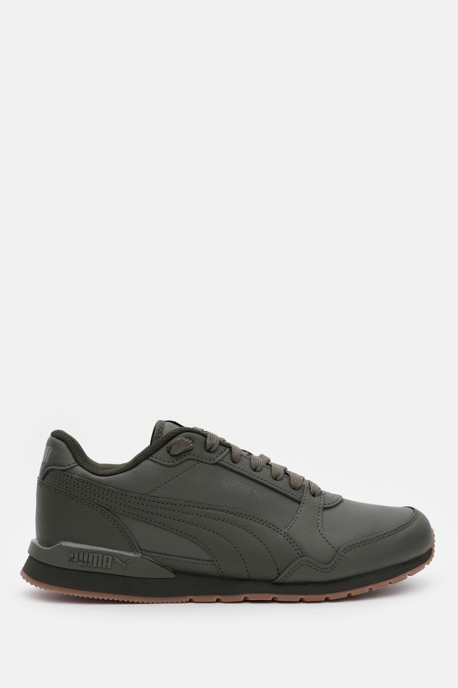 Кроссовки мужские Puma ST Runner v3 L хаки 38485516 изображение 2