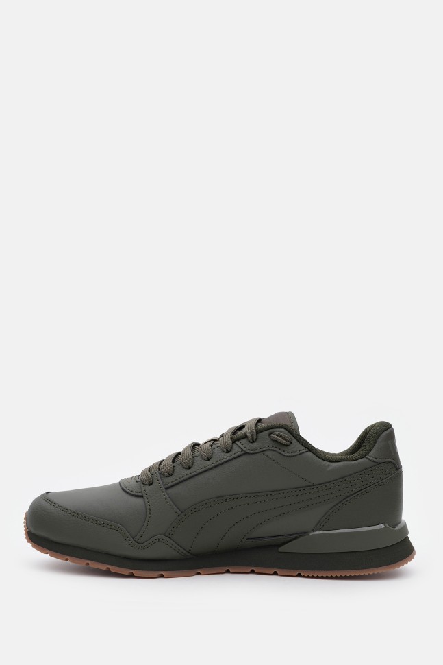 Кроссовки мужские Puma ST Runner v3 L хаки 38485516 изображение 4