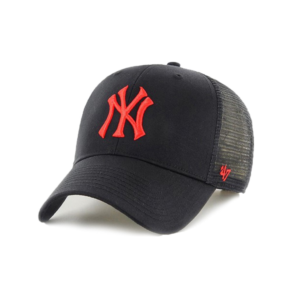Кепка 47 Brand MLB NEW YORK YANKEES BRANSON черная BRANS17CTP-BKN изображение 1