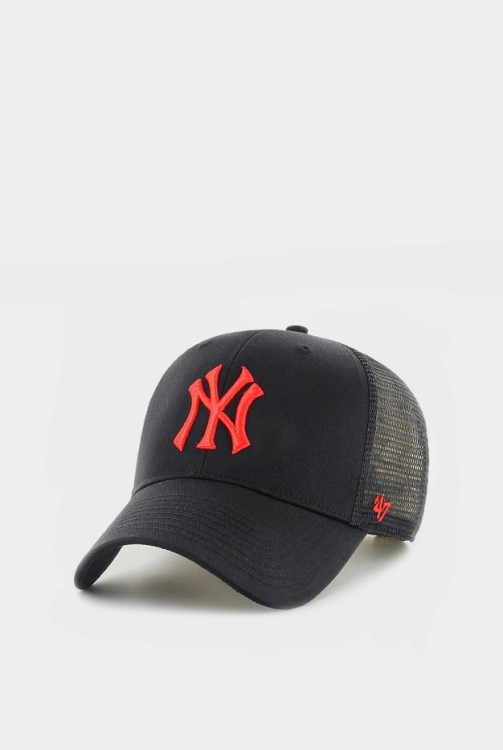 Кепка 47 Brand MLB NEW YORK YANKEES BRANSON черная BRANS17CTP-BKN изображение 2