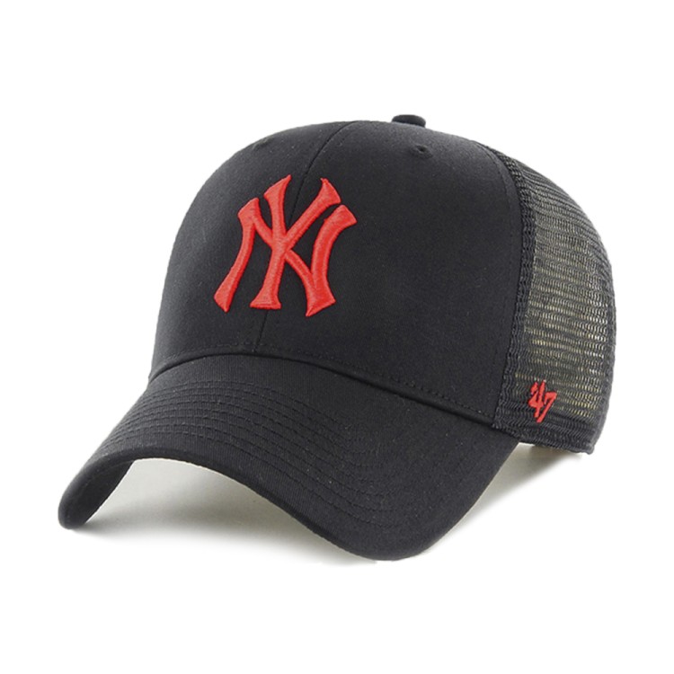 Кепка 47 Brand MLB NEW YORK YANKEES BRANSON черная BRANS17CTP-BKN изображение 3