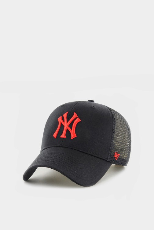 Кепка 47 Brand MLB NEW YORK YANKEES BRANSON черная BRANS17CTP-BKN изображение 4