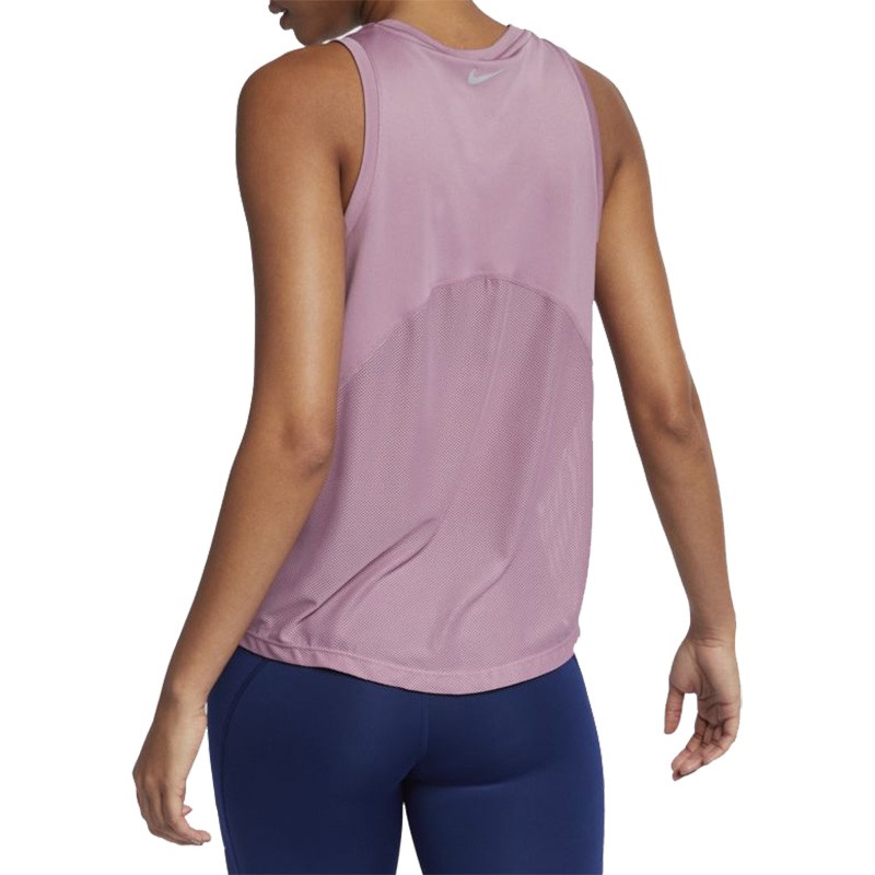 Майка женская Nike W Nk Miler Tank розовая AJ8102-515 изображение 2