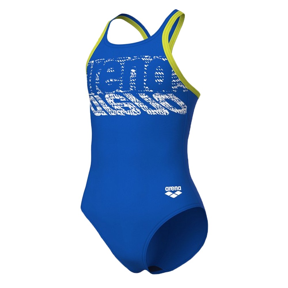 Купальник  детский Arena SHAKING SWIMSUIT V BACK ONE PIECE голубой 007342-803 изображение 1