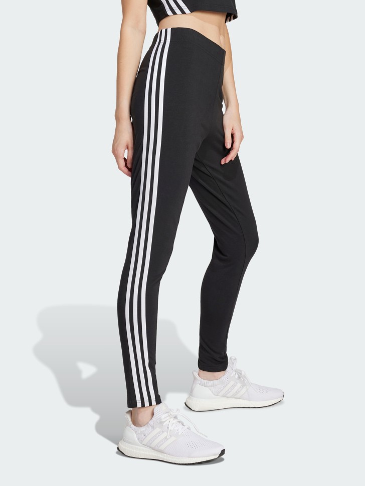 Леггинсы женские Adidas W FI 3S LEGGING черные IP1570 изображение 4