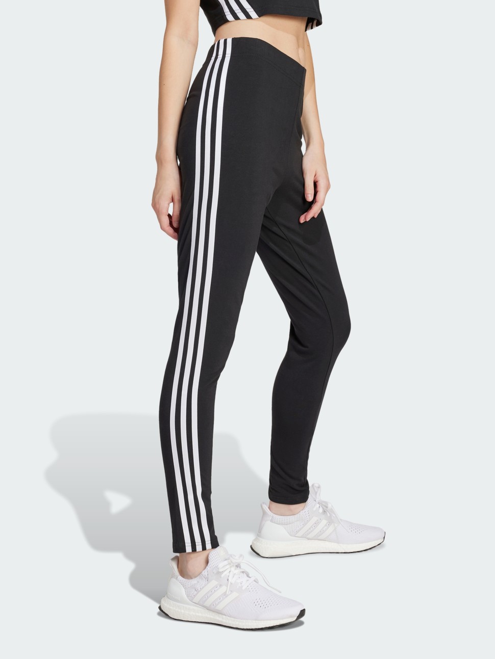 Легінси жіночі Adidas W FI 3S LEGGING чорні IP1570 — фото 4