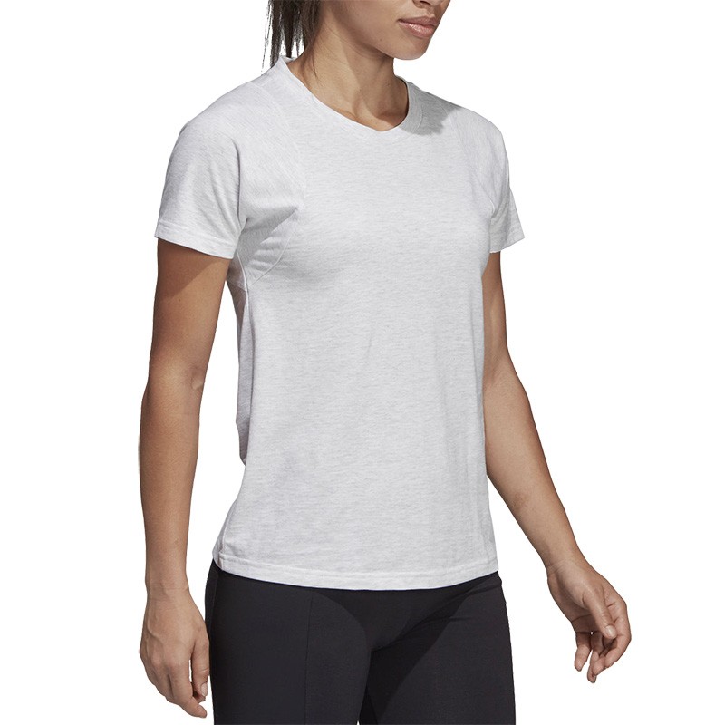 Футболка женская Adidas ID Winners серая DP3914 изображение 2