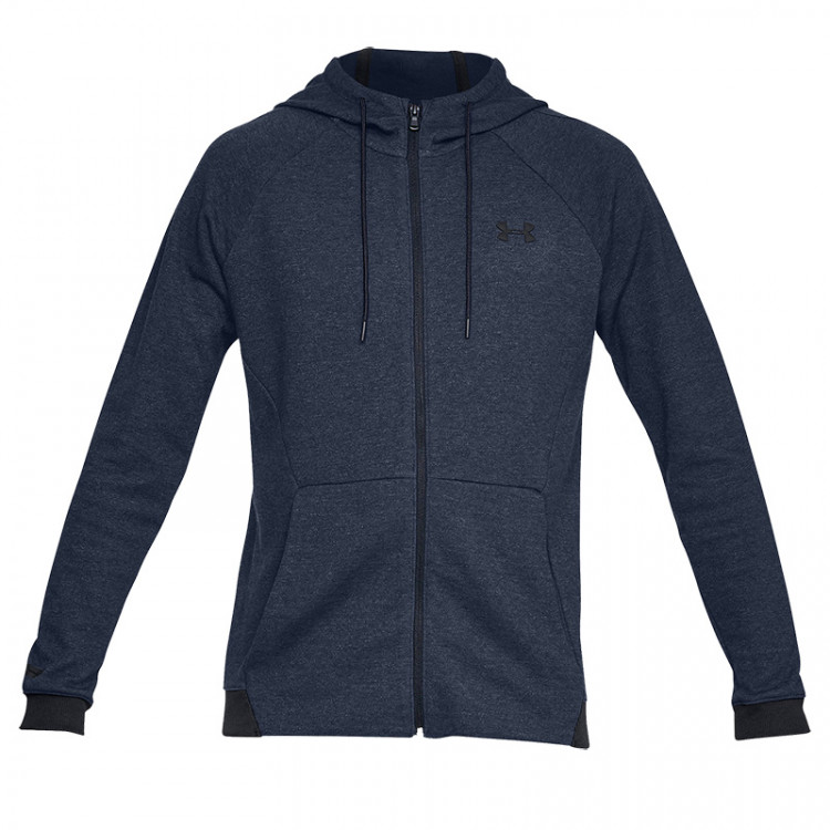 Толстовка мужская Under Armour UNSTOPPABLE 2X KNIT FZ синяя 1320722-408 изображение 1