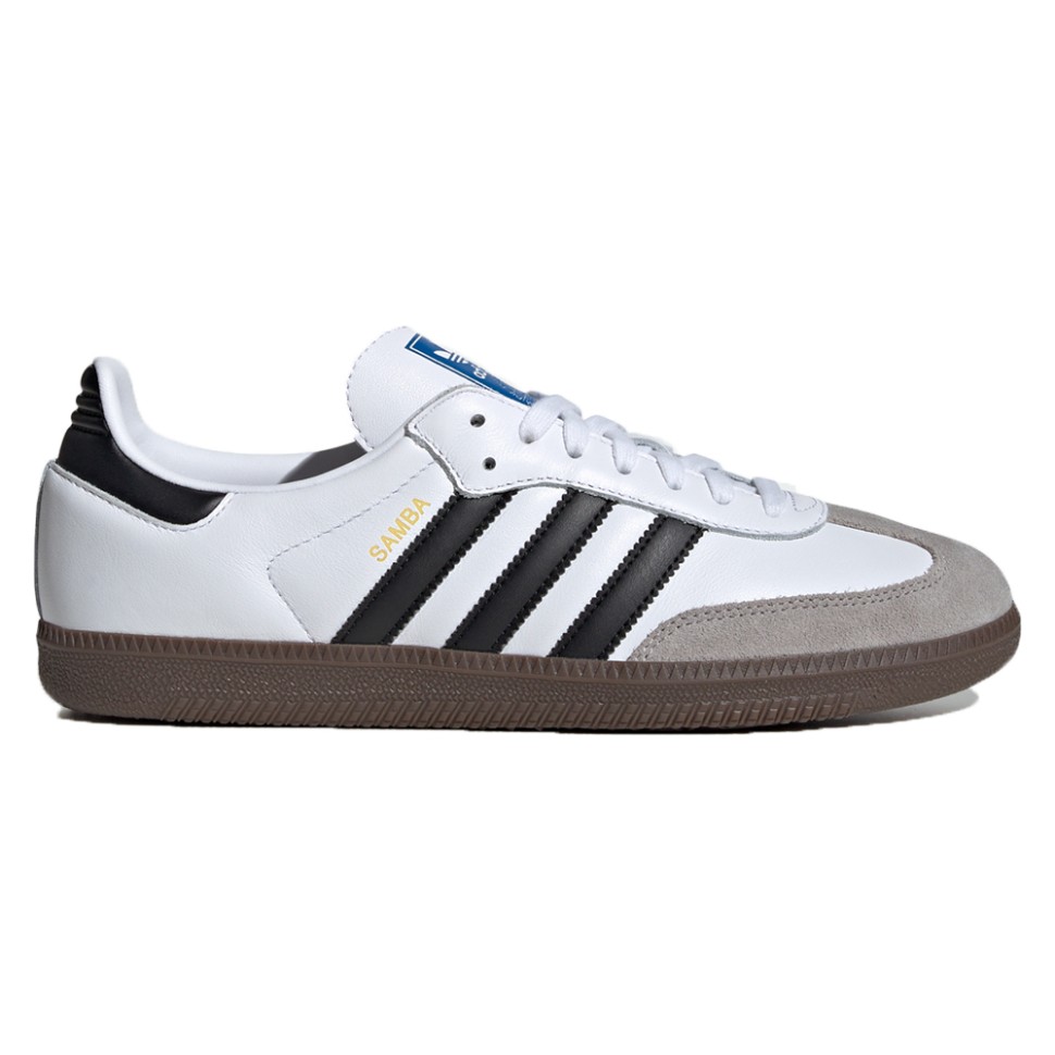 Кросівки чоловічі Adidas SAMBA OG білі B75806 — фото 1