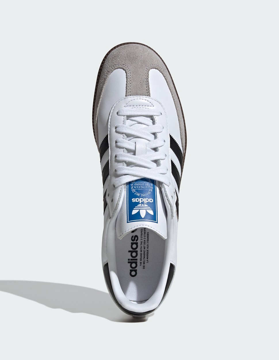 Кросівки чоловічі Adidas SAMBA OG білі B75806 — фото 3