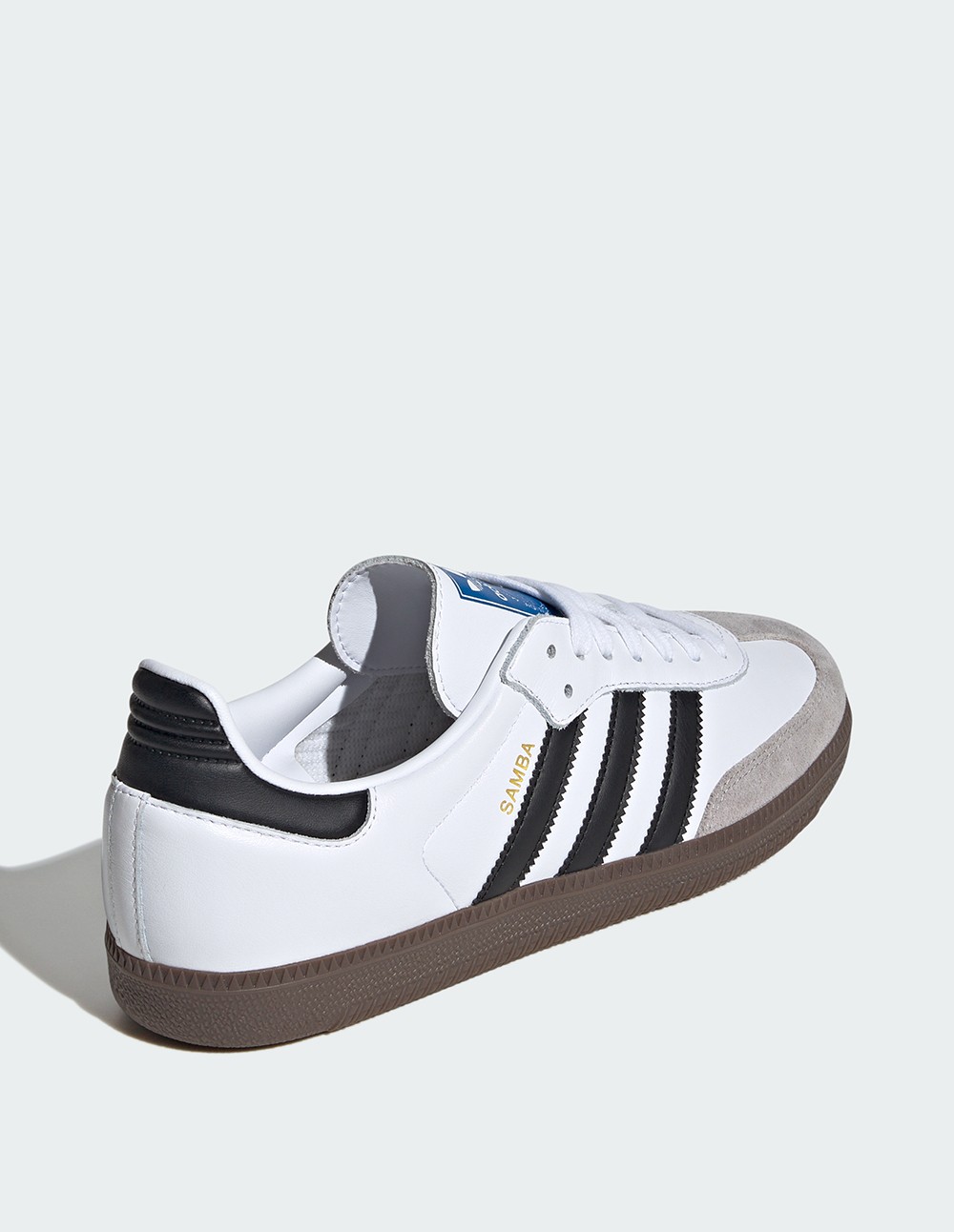 Кроссовки мужские Adidas SAMBA OG белые B75806 изображение 4