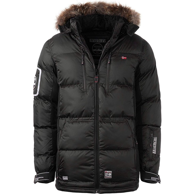 Куртка мужская Geographical Norway черная WN051H-010 — Sport City Куртка мужская Geographical Norway черная WN051H-010