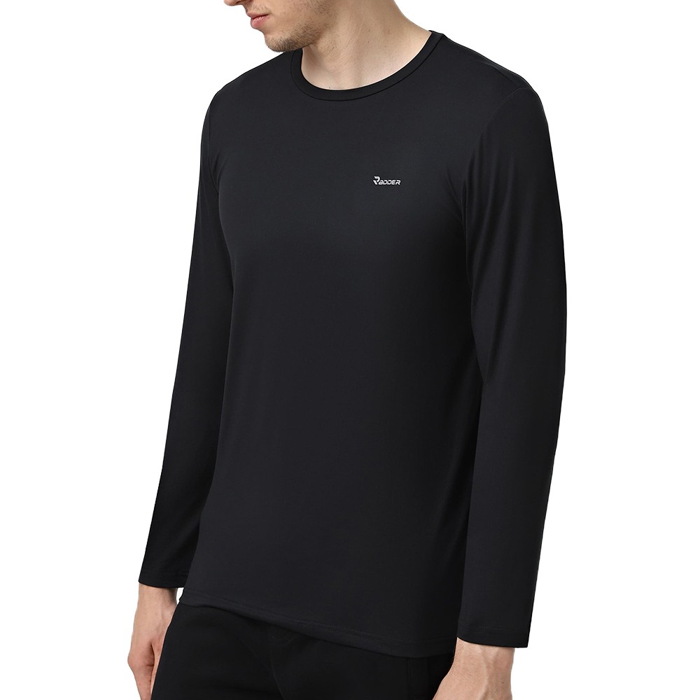 Футболка с длинным рукавом мужская Radder Batins черная 152508-010