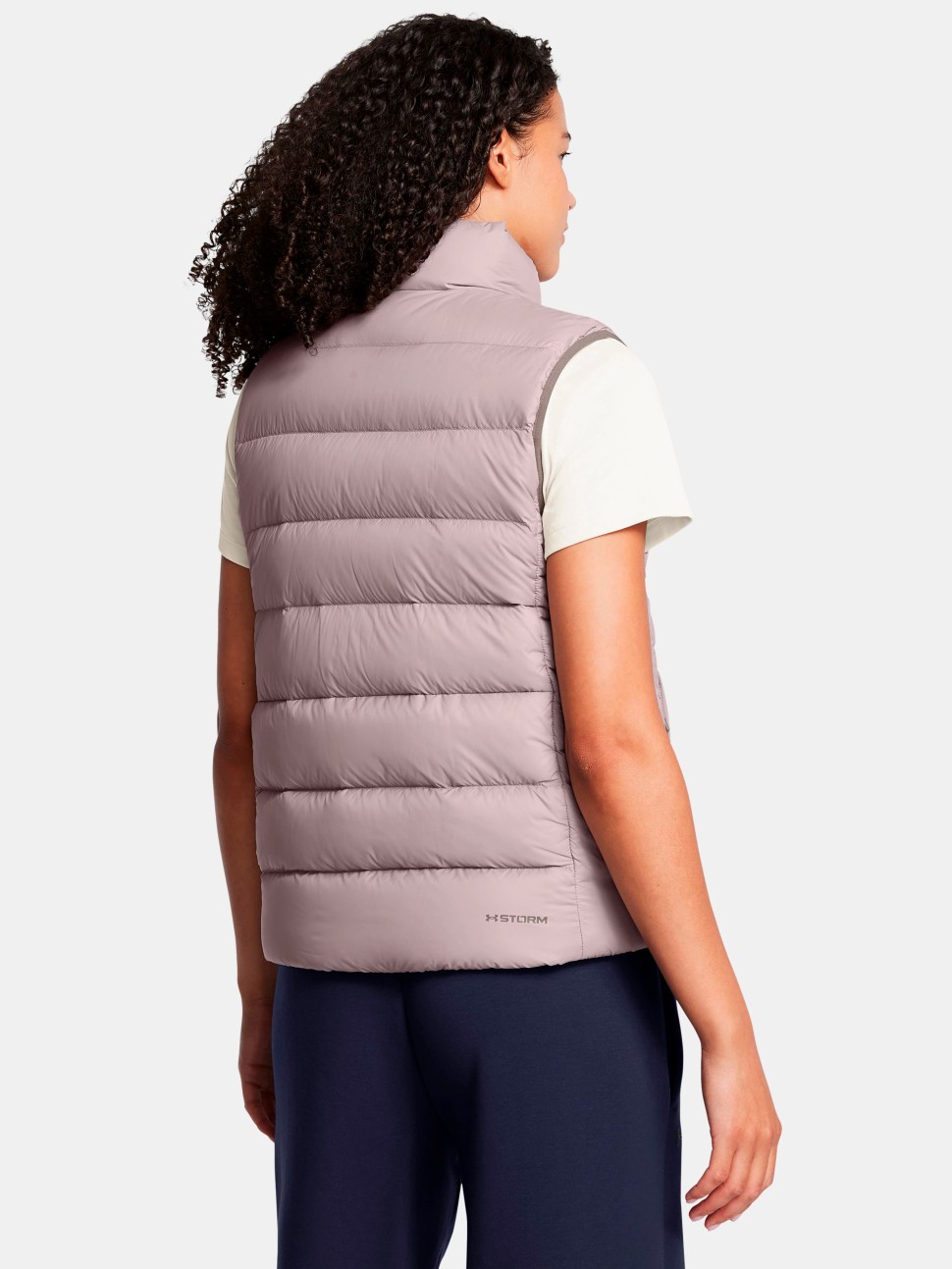 Жилет жіночий Under Armour LEGEND DOWN VEST сірий 1385853-015 — фото 3