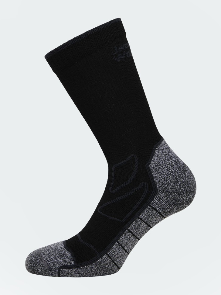 Шкарпетки Jack Wolfskin VOJO SOCK CL C чорні A60133-6000 изображение 2