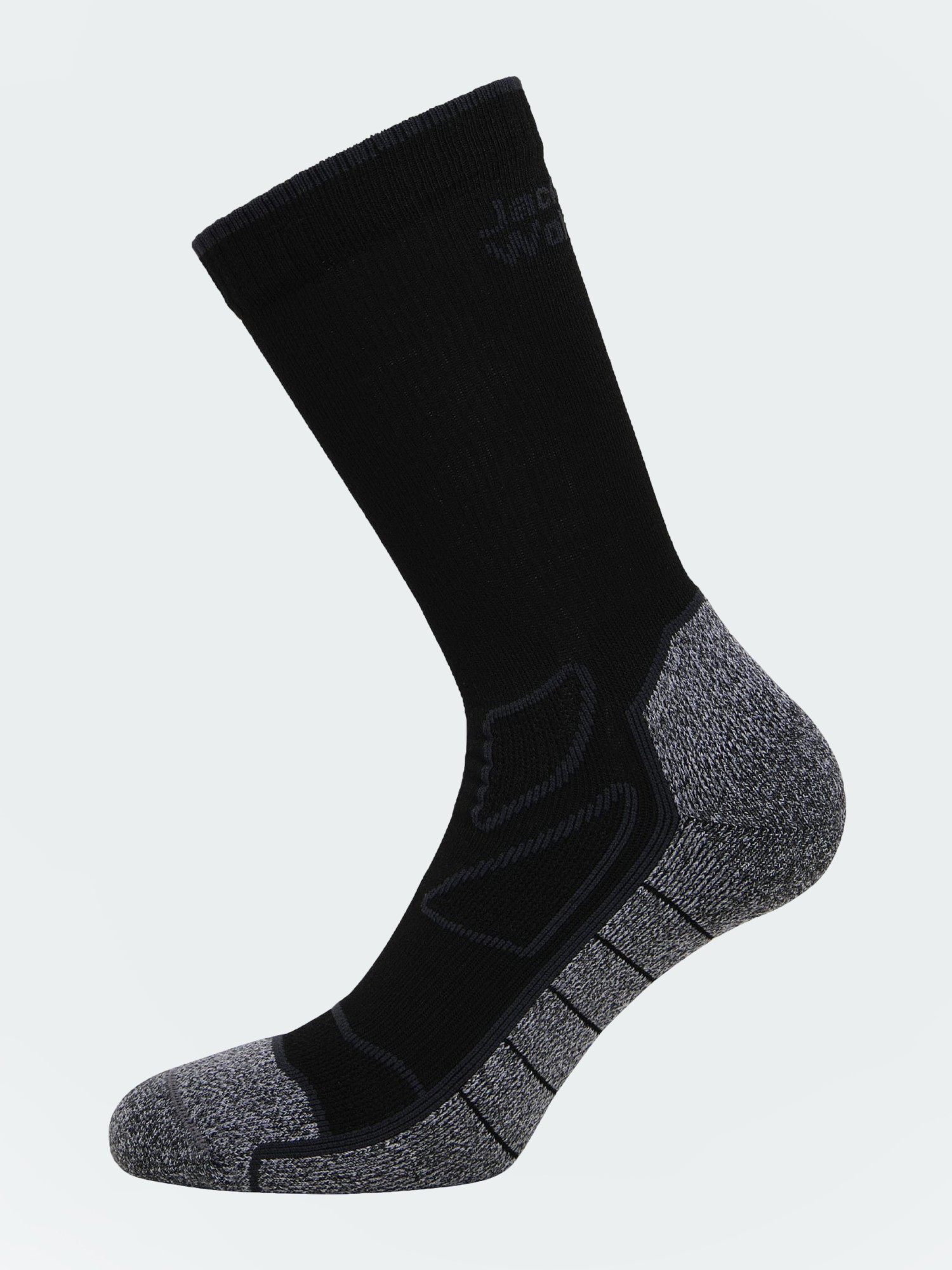 Носки Jack Wolfskin VOJO SOCK CL C черные A60133-6000 изображение 2