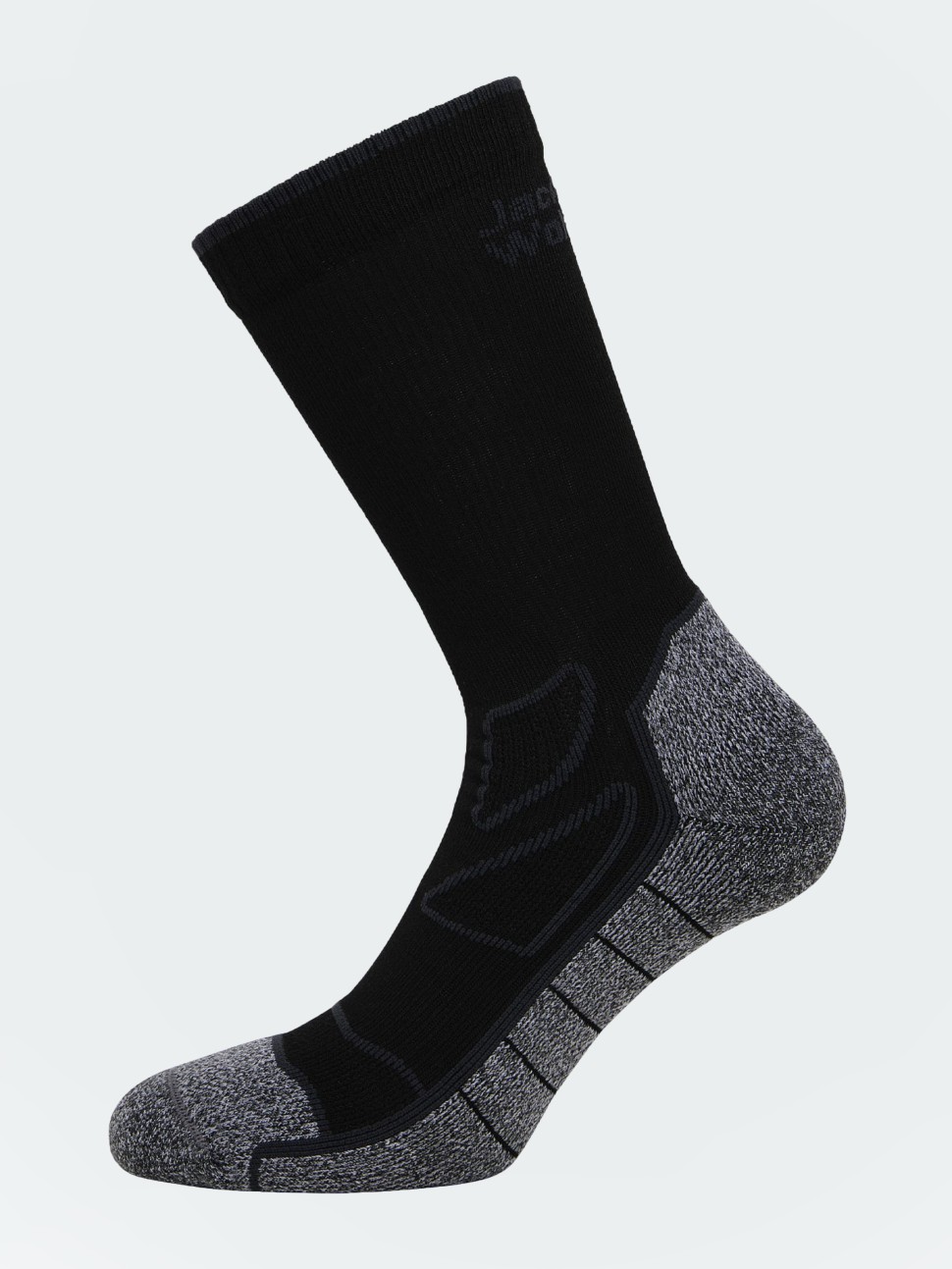 Шкарпетки Jack Wolfskin VOJO SOCK CL C чорні A60133-6000 — фото 2