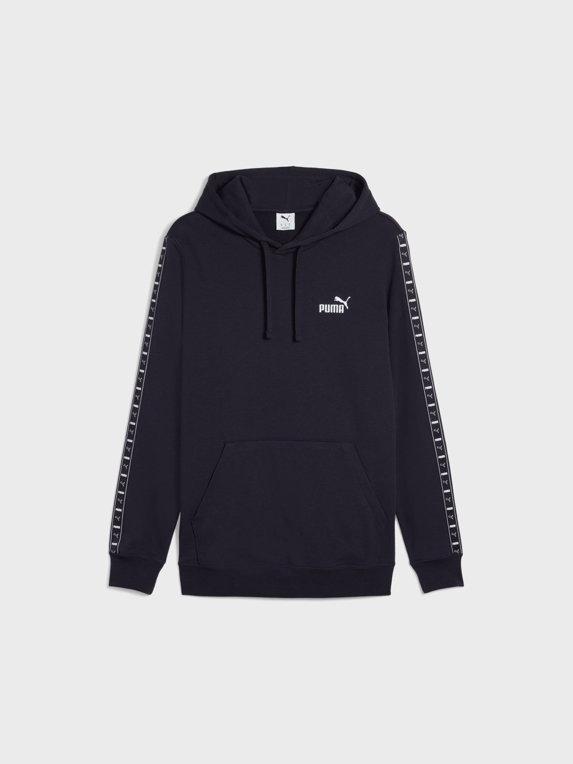 Толстовка мужская Puma ESS TAPE Hoodie синяя 68467616 изображение 2
