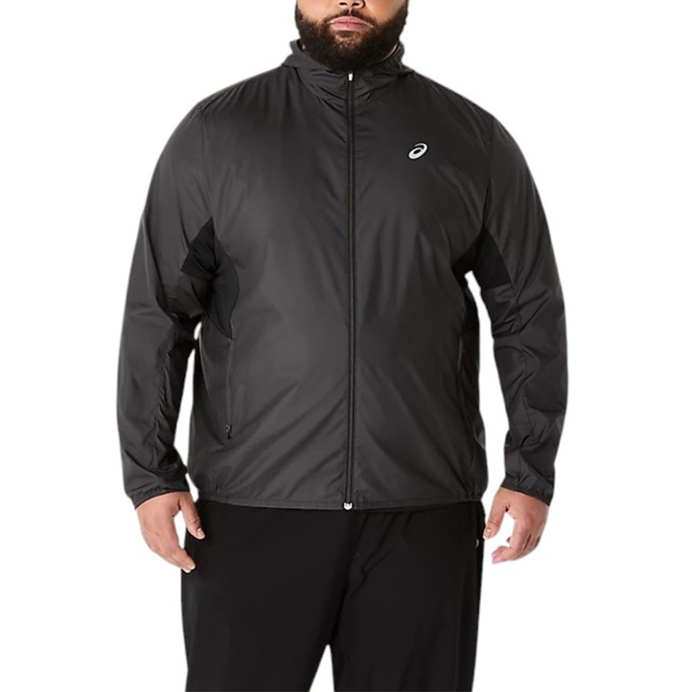 Вітрівка чоловіча Asics CORE JACKET чорна 2011D216-001 — фото 1