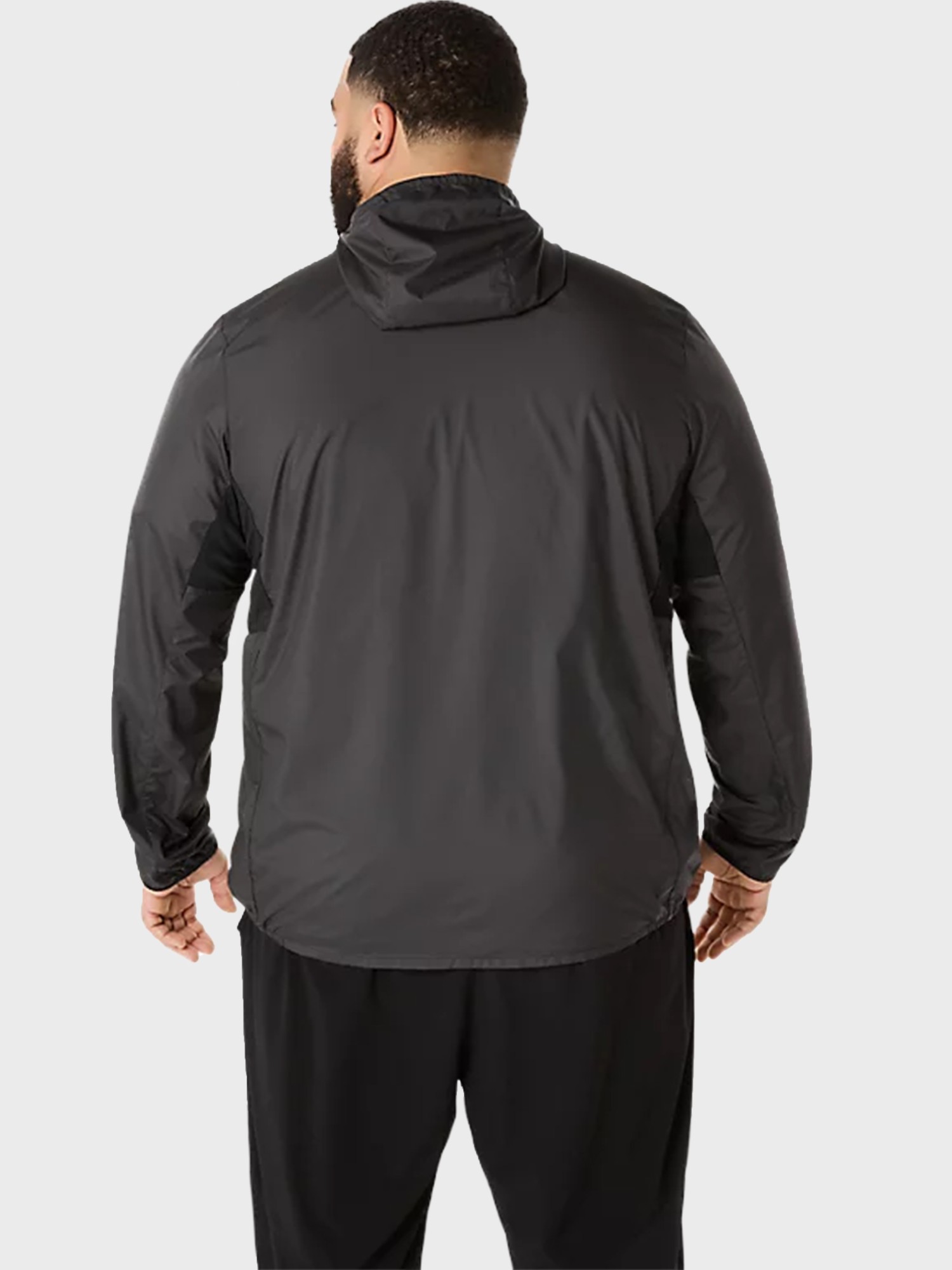 Ветровка мужская Asics ASICS CORE JACKET черная 2011D216-001 изображение 3