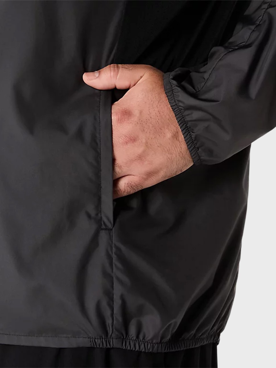 Вітрівка чоловіча Asics CORE JACKET чорна 2011D216-001 — фото 6