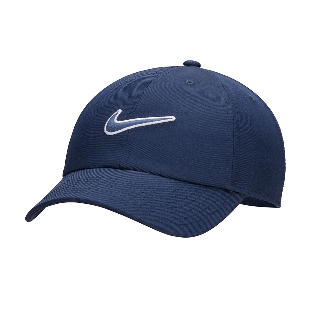 Бейсболка  Nike U NK CLUB CAP U CB SWSH L синяя FB5369-410