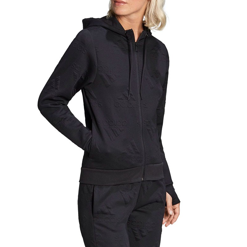 Adidas GC7039 Толстовка женская Aeroready Jacquard FZ — фото 3 — Sport City Adidas GC7039 Толстовка женская Aeroready Jacquard FZ — фото 3