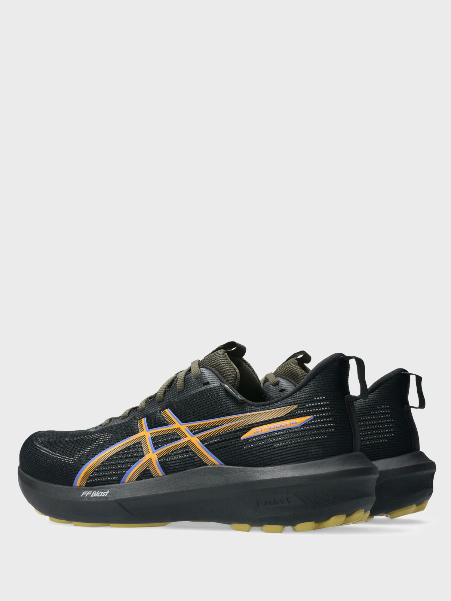 Кросівки чоловічі Asics GT-1000 14 GTX чорні 1011C078-001 изображение 6