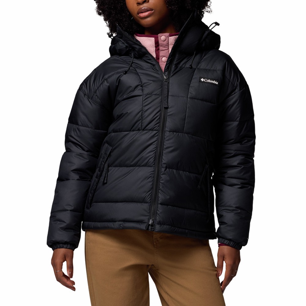 Куртка женская Columbia Pike Lake™ III Hooded Jacket черная 2133561-010 изображение 1