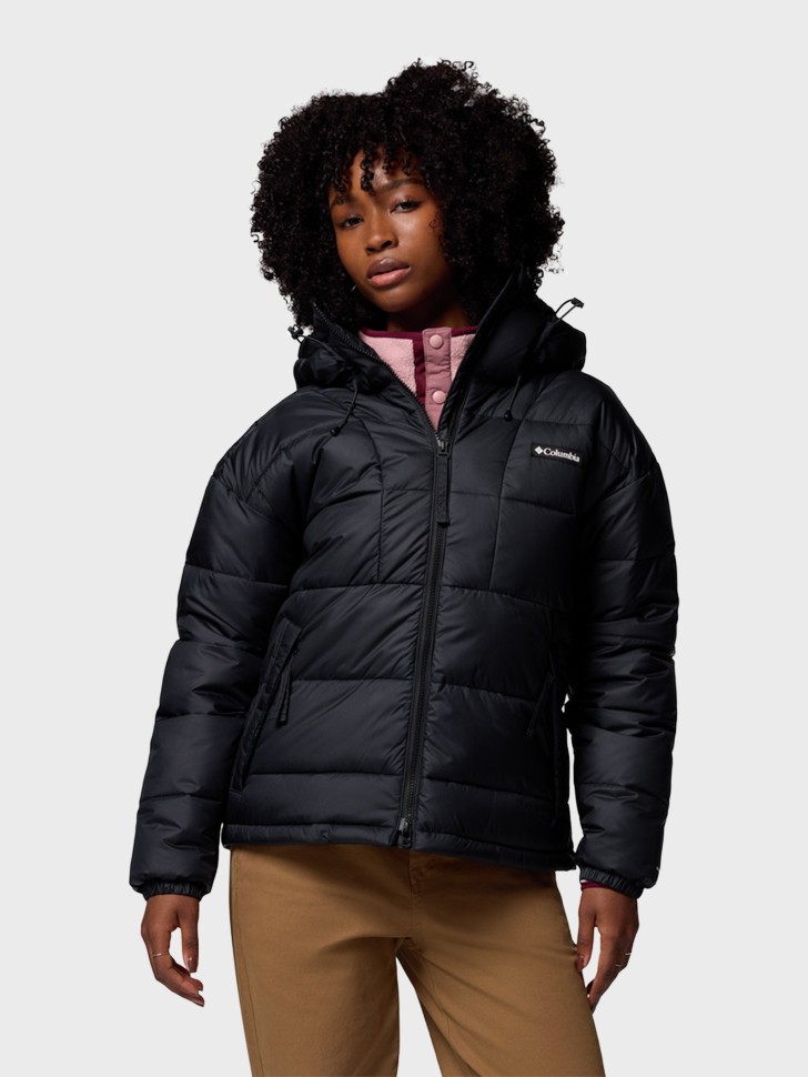 Куртка жіноча Columbia Pike Lake™ III Hooded Jacket чорна 2133561-010 изображение 3