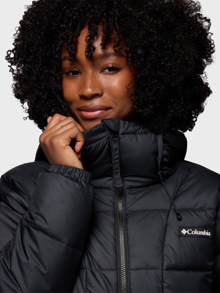 Куртка жіноча Columbia Pike Lake™ III Hooded Jacket чорна 2133561-010 изображение 9