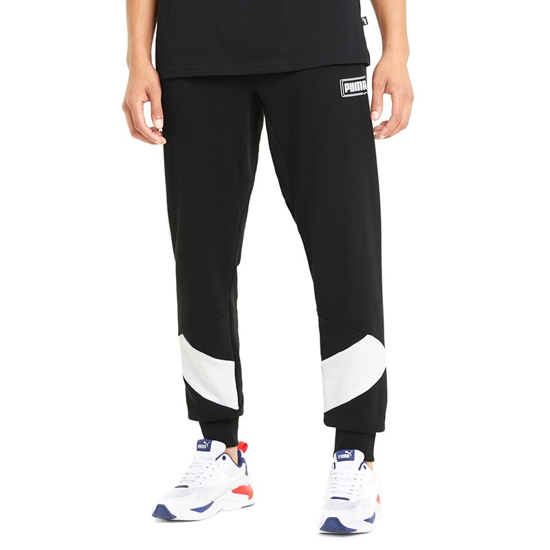 Брюки мужские Puma Rebel Pants черные 58575301 изображение 3