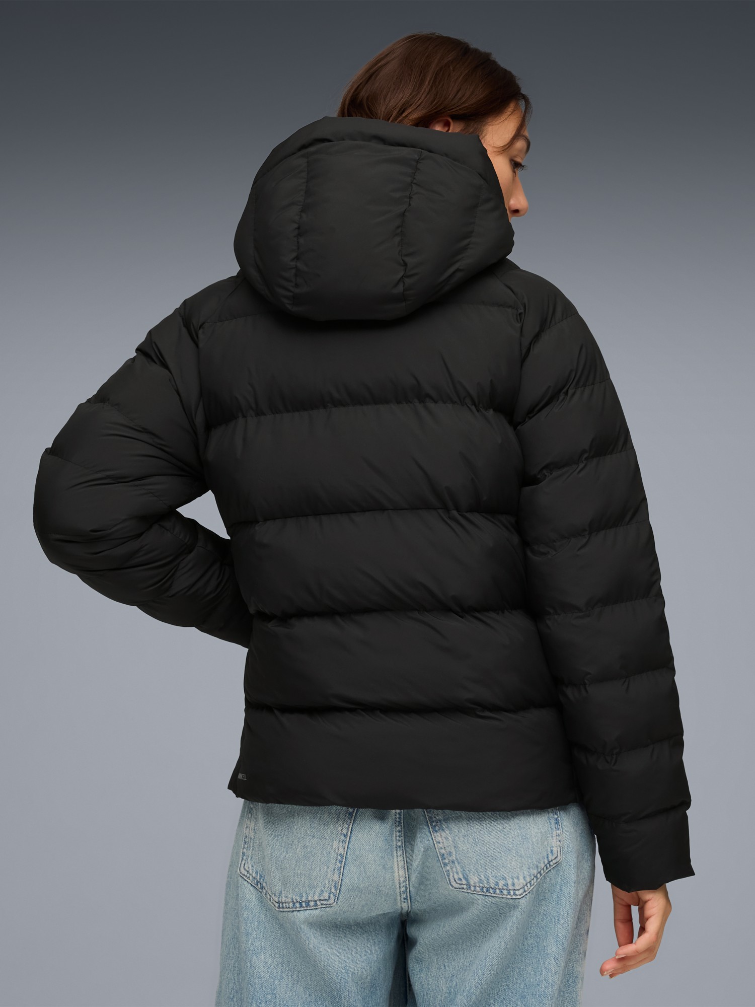 Куртка жіноча Puma Mono Hooded Jacket чорна 68838501 изображение 3