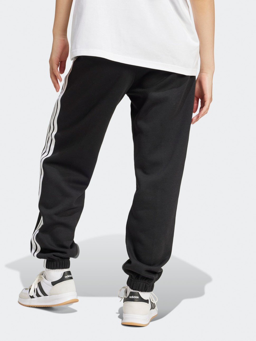 Штани жіночі Adidas W 3S FL C PT чорні JE1276 — фото 3