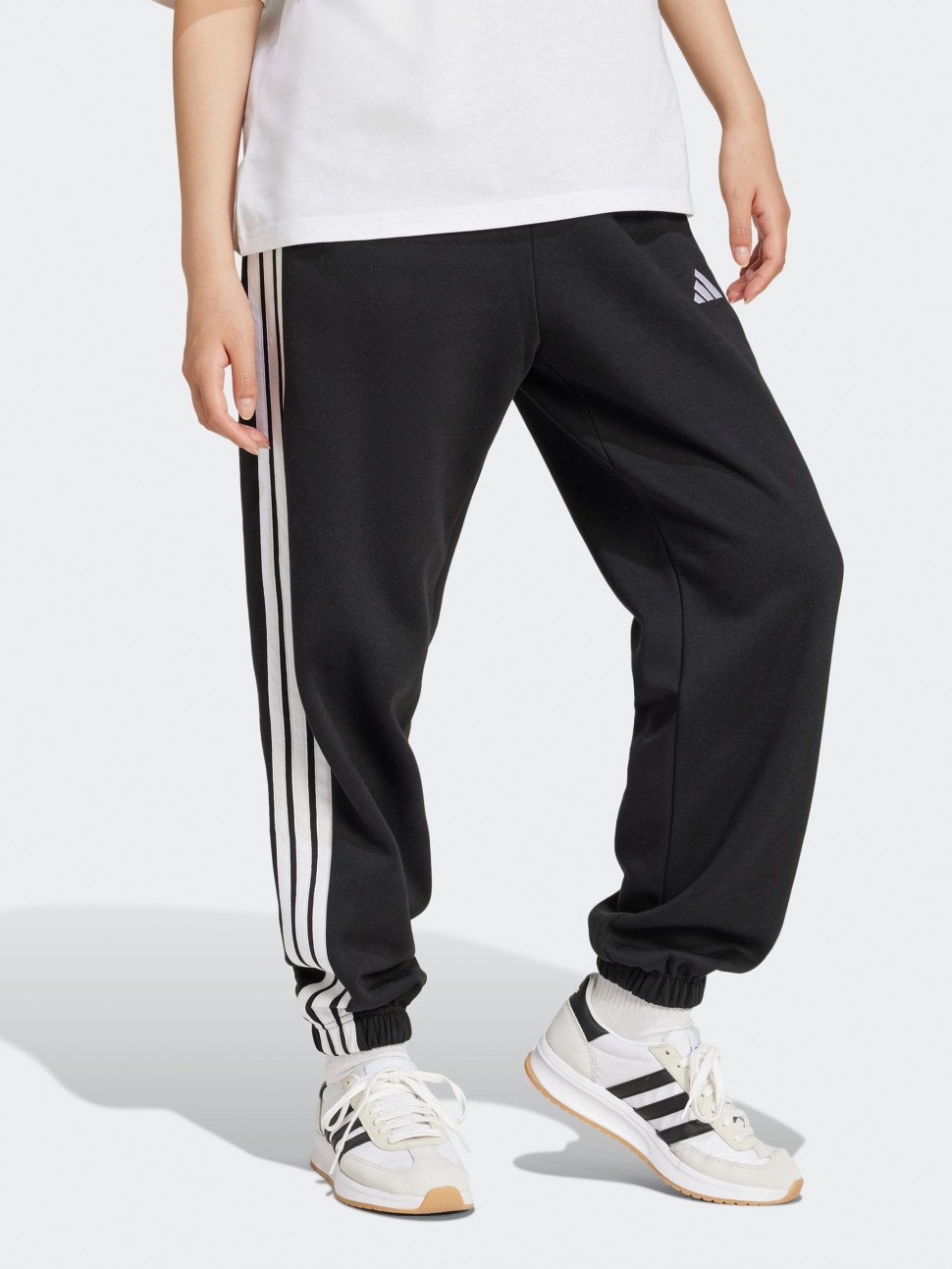 Штани жіночі Adidas W 3S FL C PT чорні JE1276 — фото 4