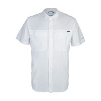 Рубашка мужская Columbia Silver Ridge Lite ™ Short Sleeve Shirt белая 1654311-100 изображение 1