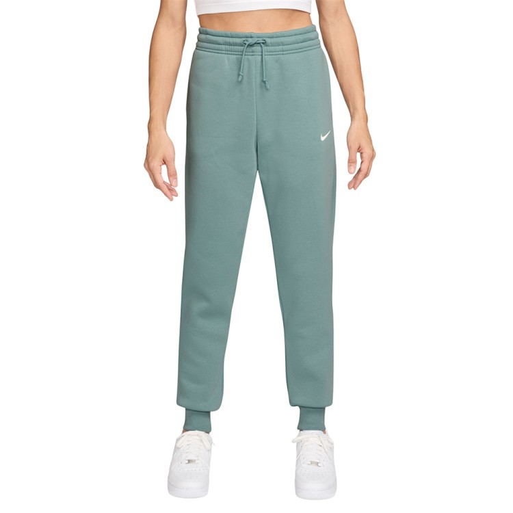 Брюки женские Nike W NSW PHNX FLC MR PANT STD бирюзовые FZ7626-017