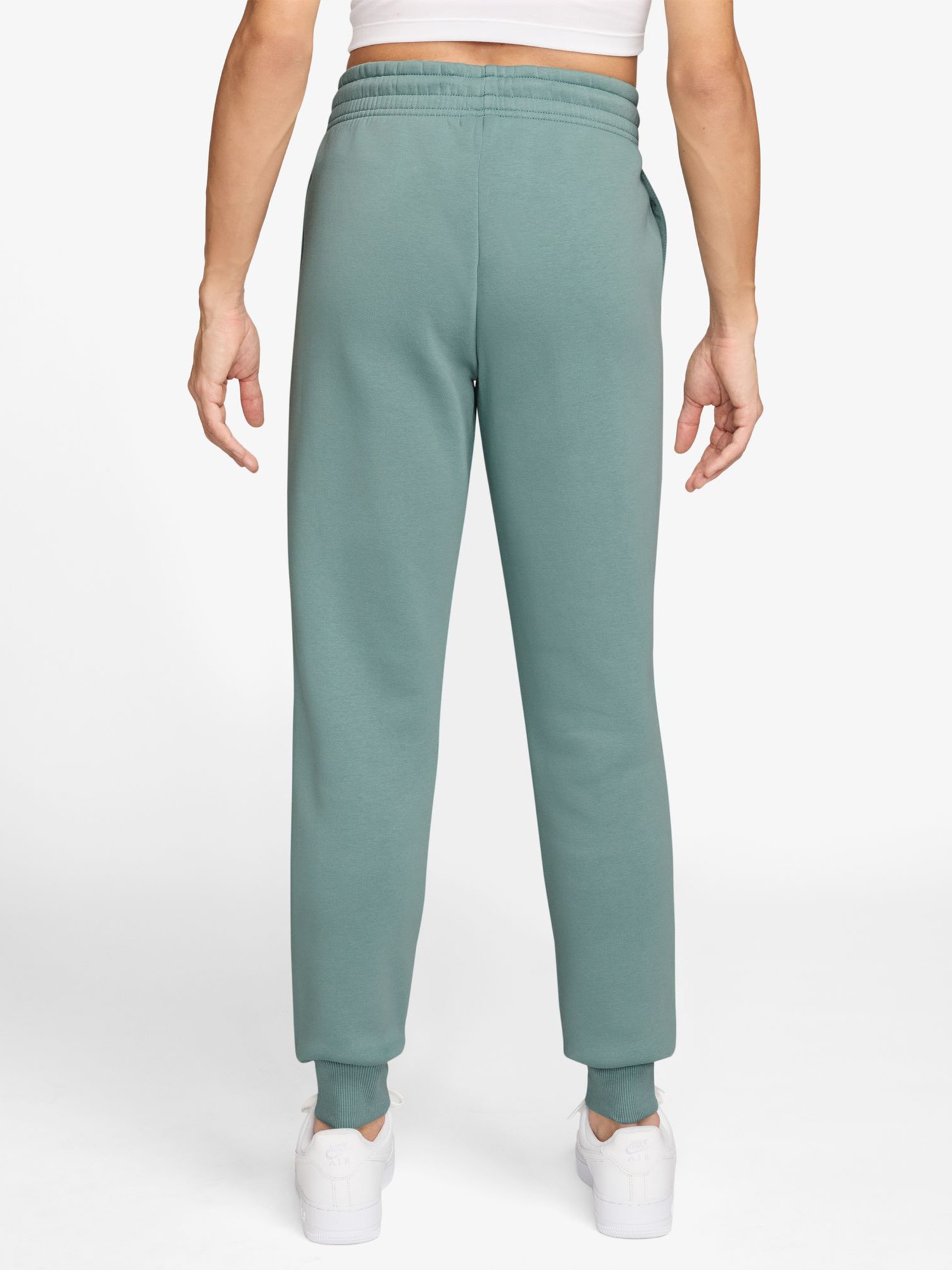 Штани жіночі Nike W NSW PHNX FLC MR PANT STD бірюзові FZ7626-017 изображение 3