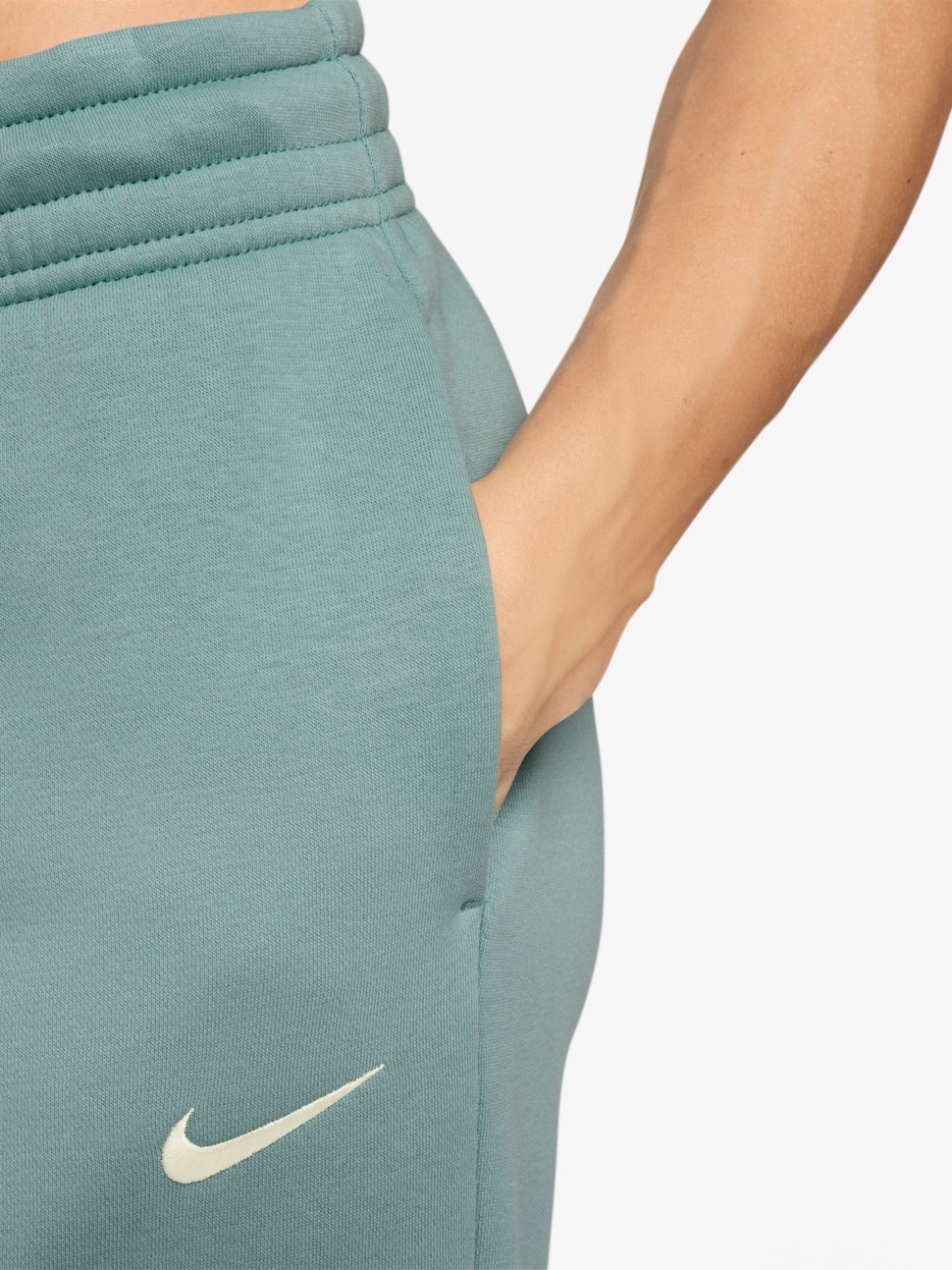 Штани жіночі Nike W NSW PHNX FLC MR PANT STD бірюзові FZ7626-017 — фото 4