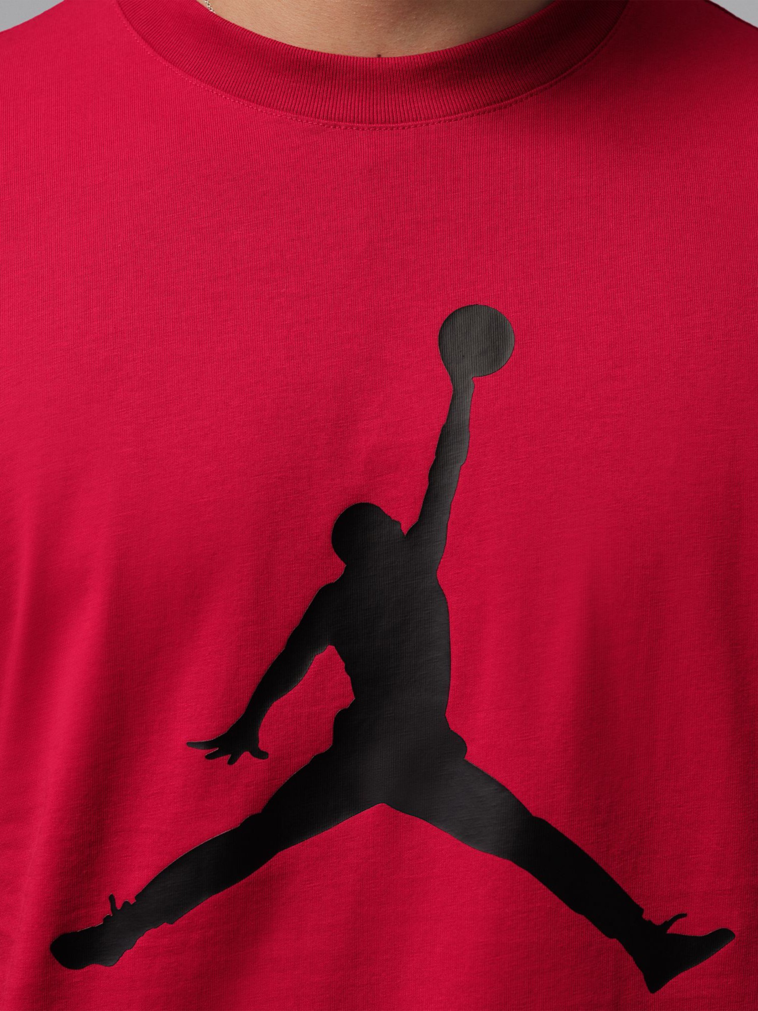 Футболка чоловіча Nike M J JUMPMAN SS CREW червона IF5568-687 изображение 5