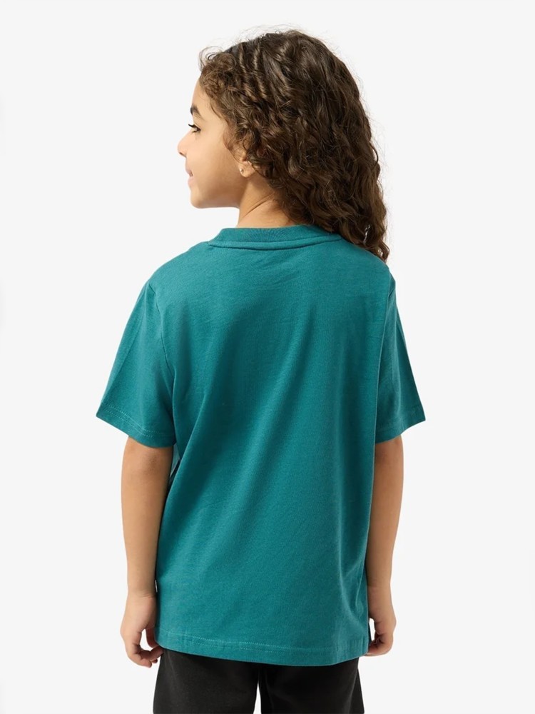 Футболка дитяча Puma ESS No. 1 Logo Tee B зелена 68490641 изображение 3
