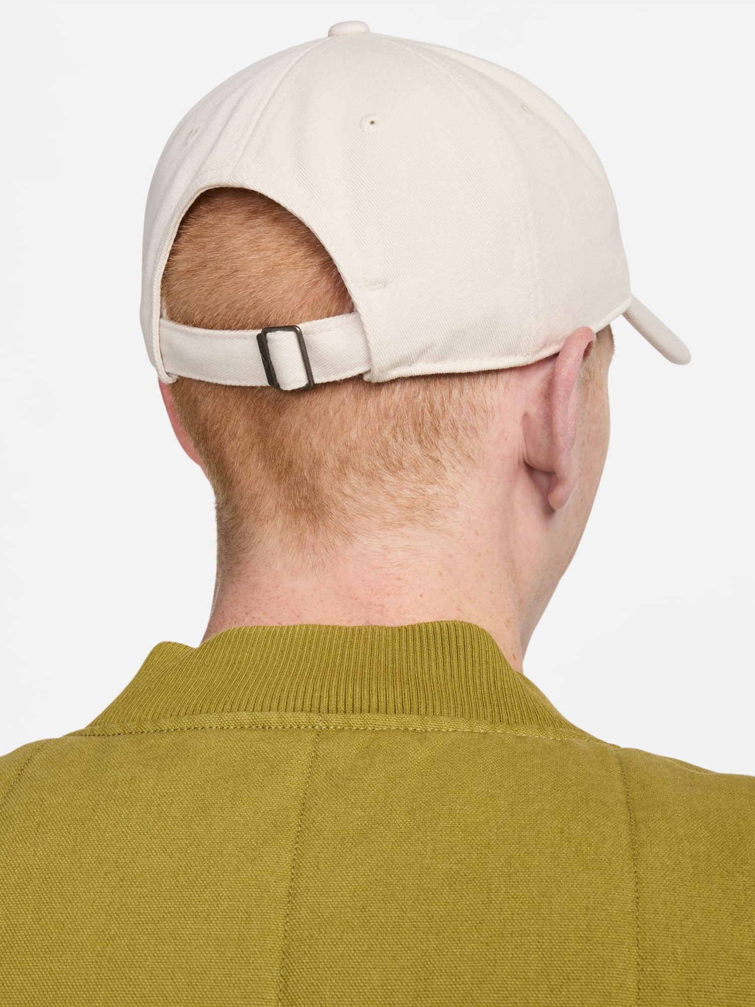 Бейсболка Nike U NK CLUB CAP U CB SM SWSH L молочна FZ5698-104 изображение 4